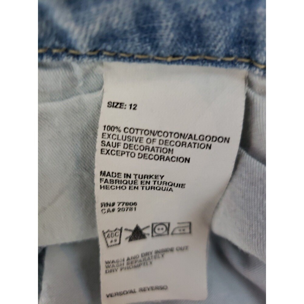 Tommy Hilfiger Women's Pants cropped Size 12 24 inseam cotton denim - Picture 10 of 14